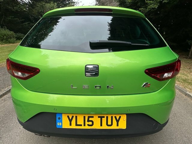 Seat Leon 2015 2.0 Tdi Fr Hatchback Euro 6 YL15TUY Green #4