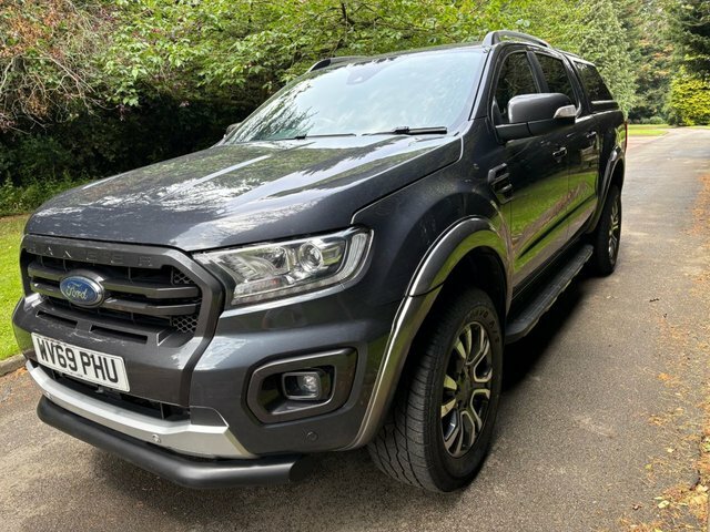 Ford Ranger 2019 2.0 Ecoblue Wildtrak Pickup Double Cab Di WV69PHU Grey #3