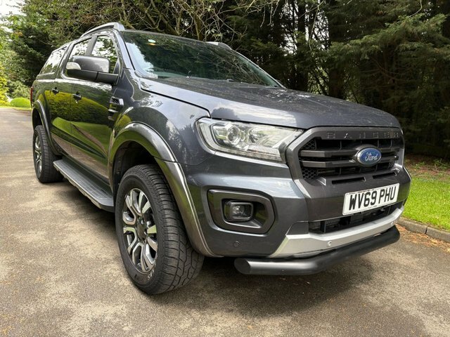 Ford Ranger 2019 2.0 Ecoblue Wildtrak Pickup Double Cab Di WV69PHU Grey