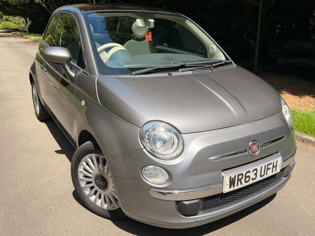 Fiat 500 2013 1.2 Lounge Hatchback Euro 6 WR63UFH Grey #6