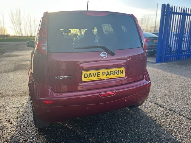 Nissan Note Hatchback 1.4 16V N-tec 201262 Red #4