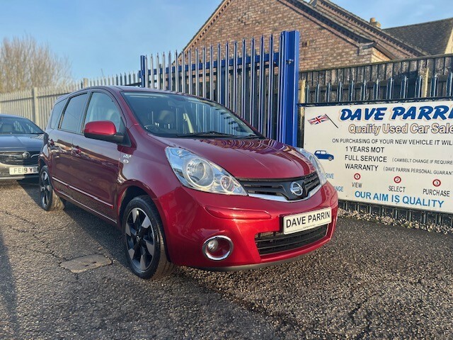 Nissan Note Hatchback 1.4 16V N-tec 201262 Red