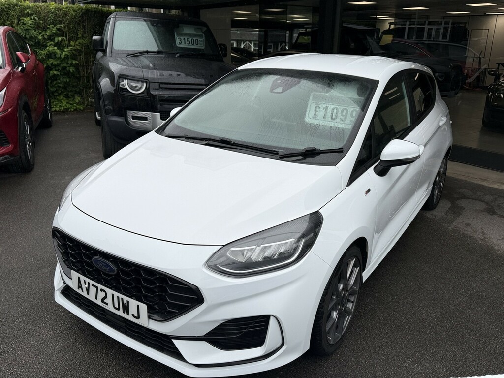 Ford Fiesta 1.0 Fiesta St-line 1.0L Ecoboost 100Ps Fwd White #2