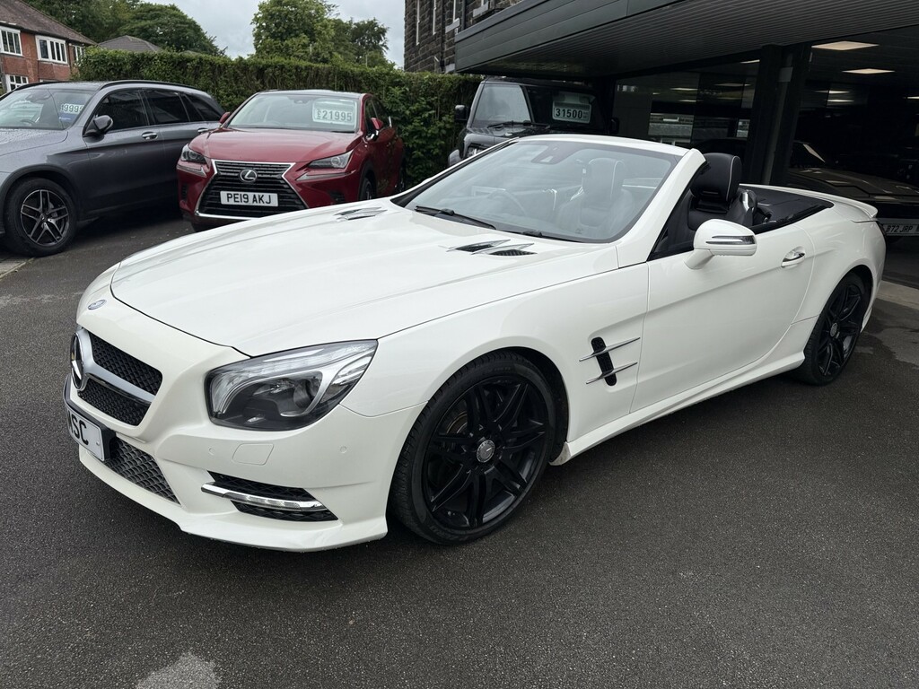 Mercedes-Benz SL Class 4.7 Sl500 V8 Amg Sport White #2