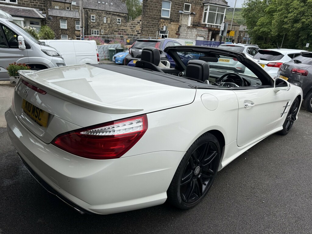 Mercedes-Benz SL Class 4.7 Sl500 V8 Amg Sport White #4