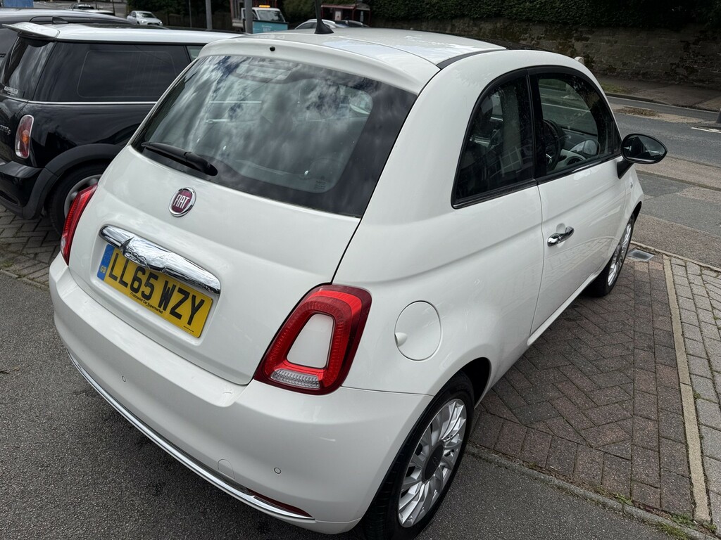 Fiat 500 1.2 500 My17 1.2 69Hp Lounge White #4