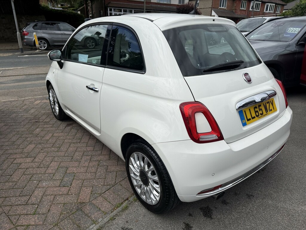 Fiat 500 1.2 500 My17 1.2 69Hp Lounge White #2