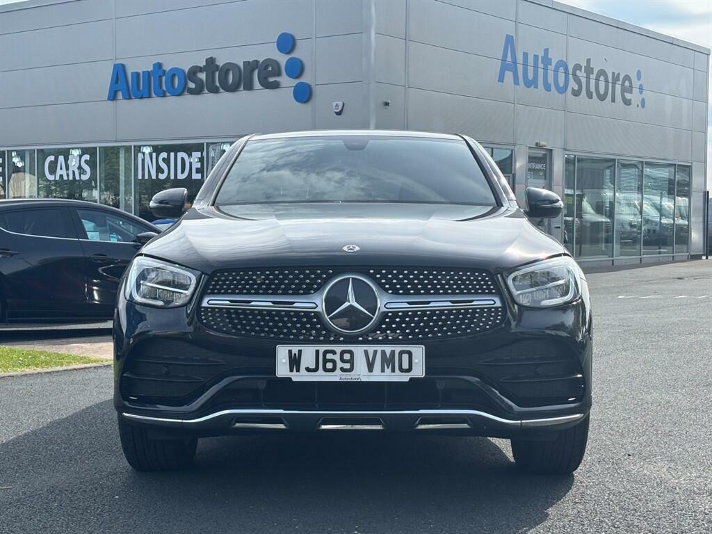 Mercedes-Benz GLC Class 2.0 Glc220d Amg Line Coupe G-tronic 4Matic Euro 6 WJ69VMO Black #2