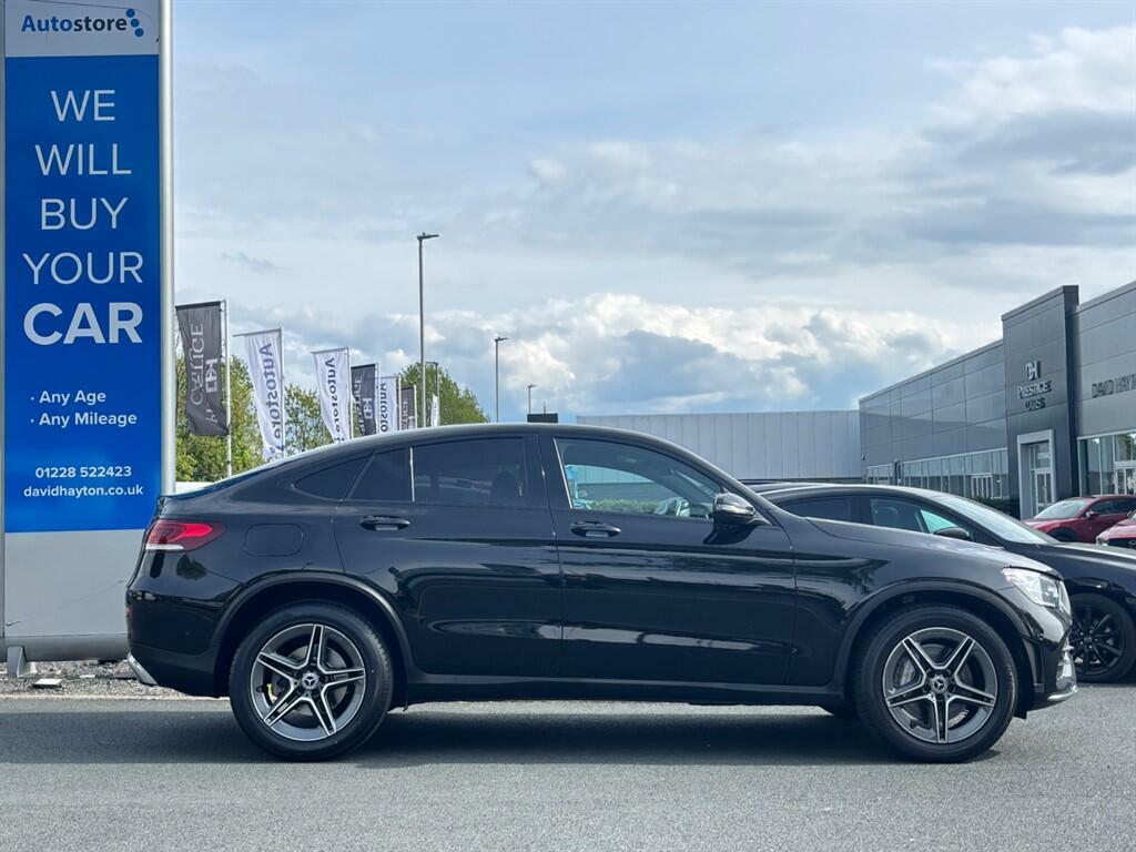 Mercedes-Benz GLC Class 2.0 Glc220d Amg Line Coupe G-tronic 4Matic Euro 6 WJ69VMO Black #4