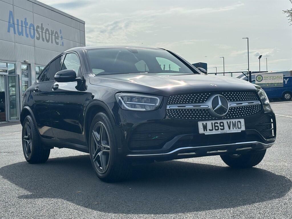Mercedes-Benz GLC Class 2.0 Glc220d Amg Line Coupe G-tronic 4Matic Euro 6 WJ69VMO Black #3