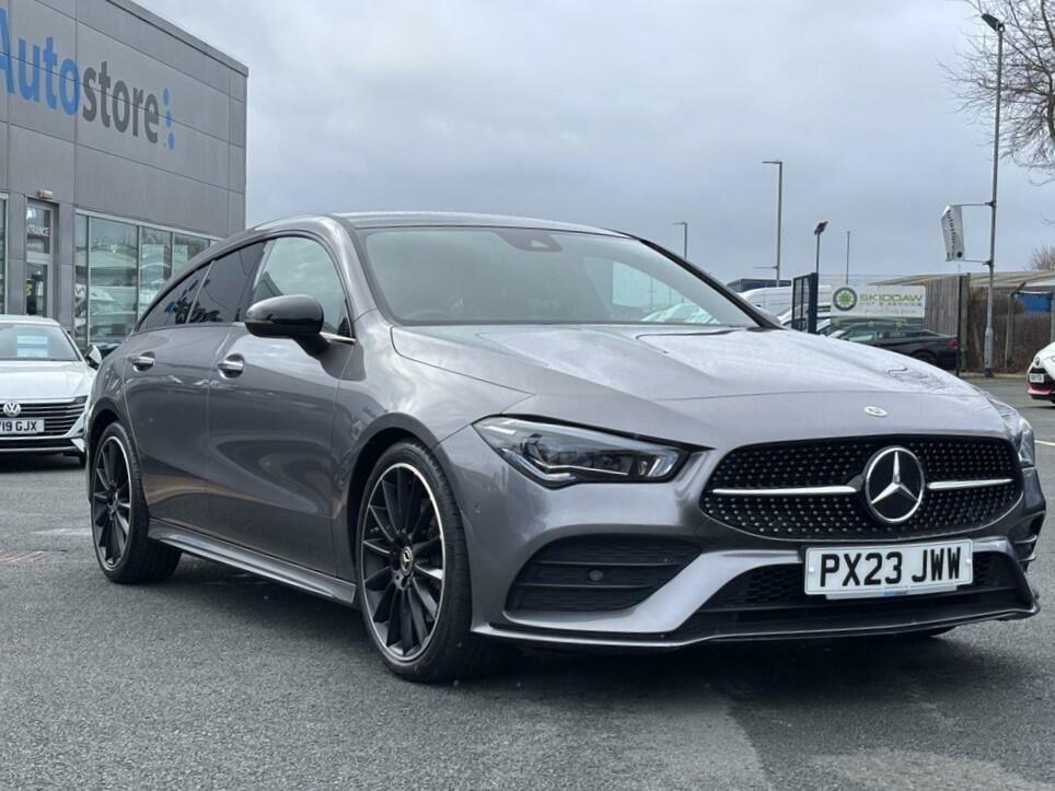 Mercedes-Benz CLA Class 1.3 Cla200 Amg Line Night Edition Premium Plus S PX23JWW Grey #3