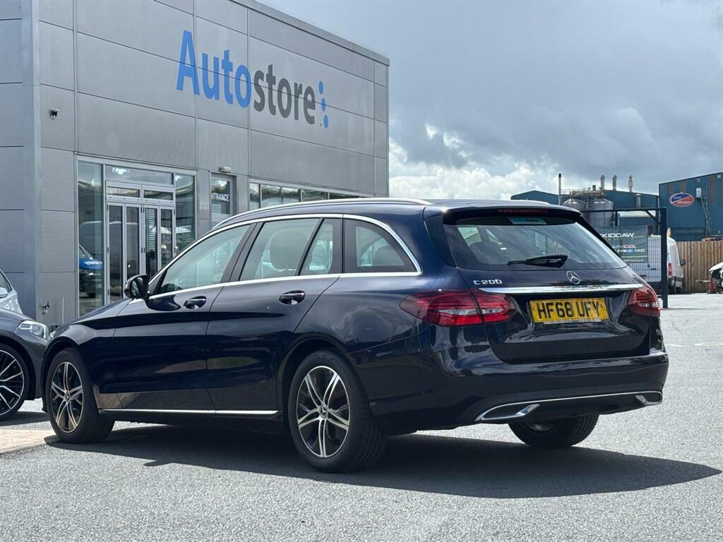 Mercedes-Benz C Class 1.5 C200 Mhev Eq Boost Sport G-tronic Euro 6 Ss Blue #6