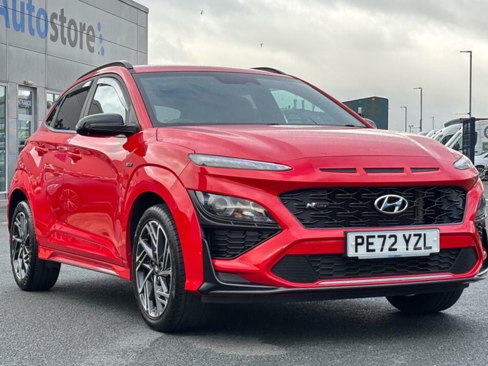 Hyundai Kona 1.0 T-gdi Mhev N Line Euro 6 Ss PE72YZL Red #3