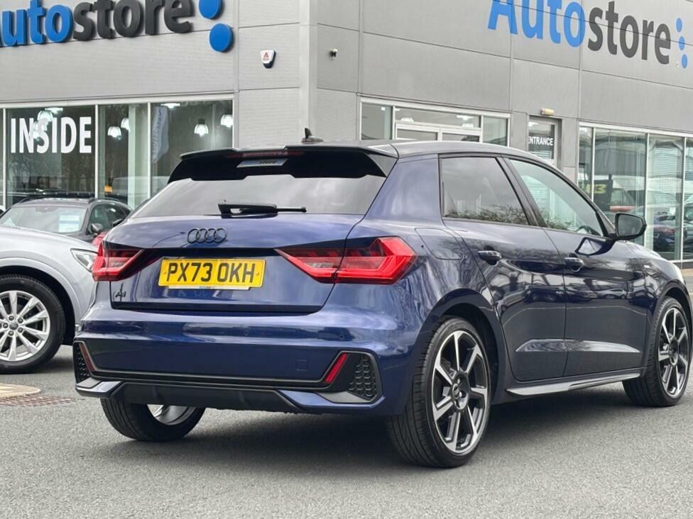 Audi A1 1.0 Tfsi 25 Black Edition Sportback Euro 6 Ss 5 PX73OKH Blue #5