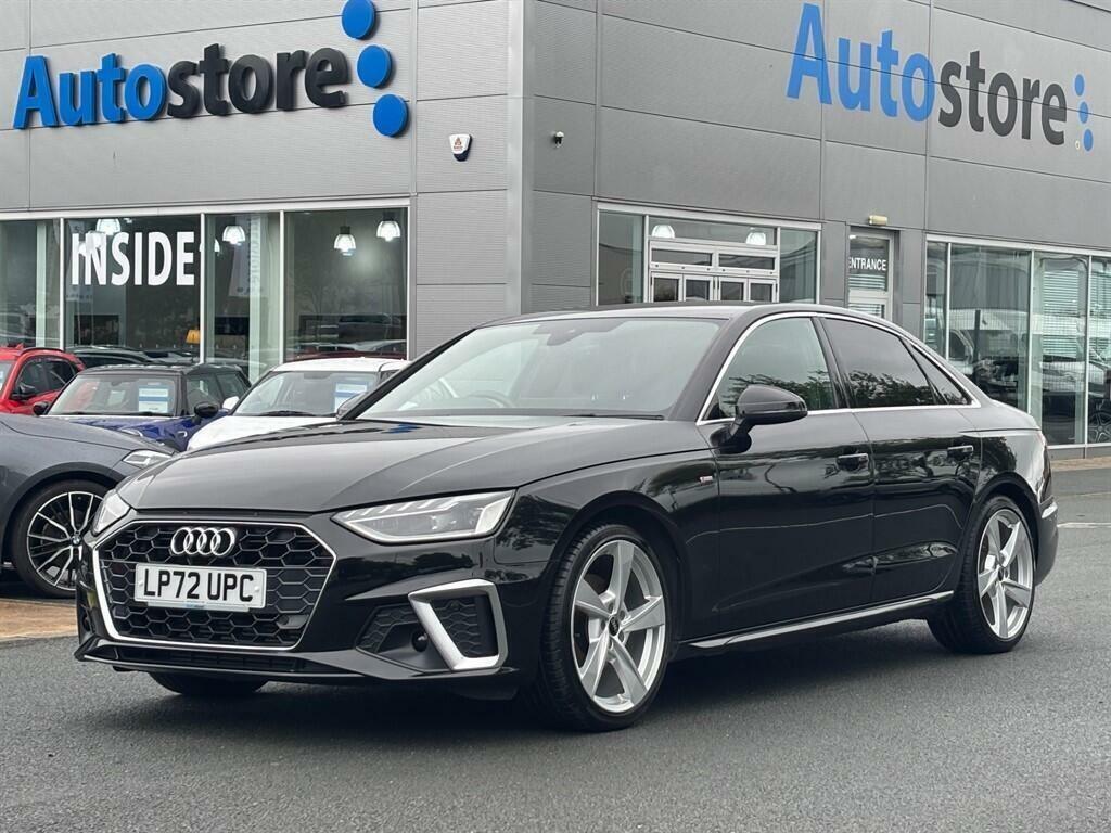 Audi A4 S Line Black