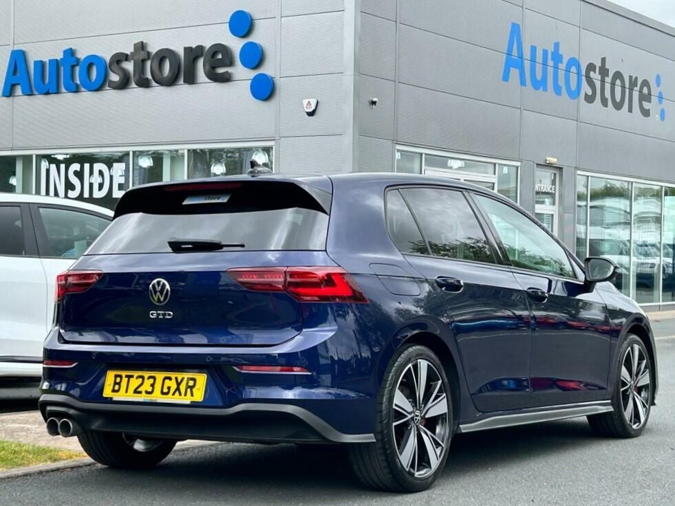 Volkswagen Golf 2.0 Tdi Gtd Dsg Euro 6 Ss BT23GXR Blue #6