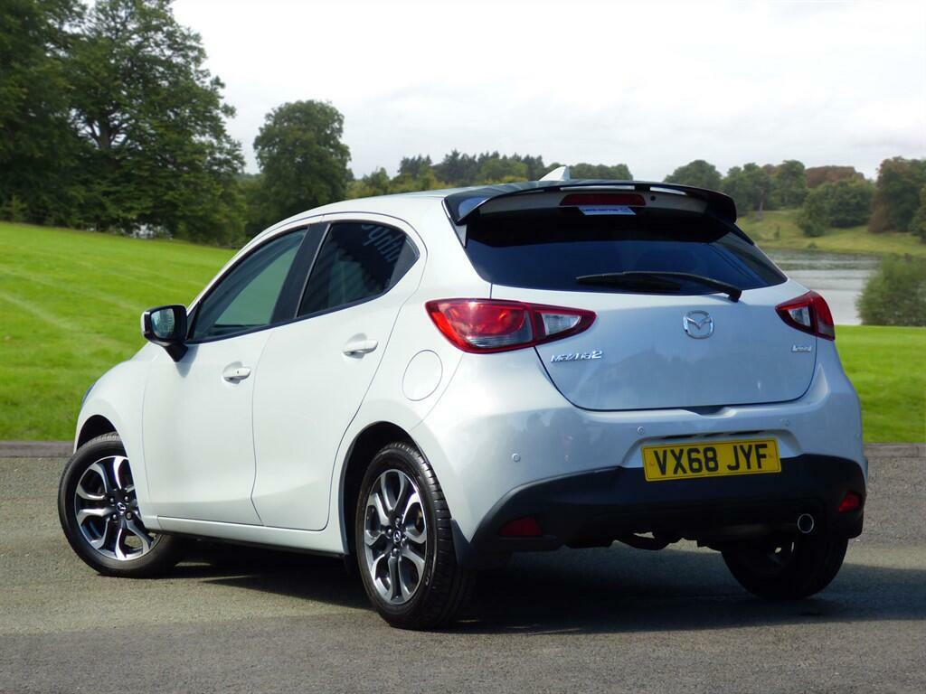 Mazda 2 1.5 Skyactiv-g Sport Nav Euro 6 Ss VX68JYF White #4