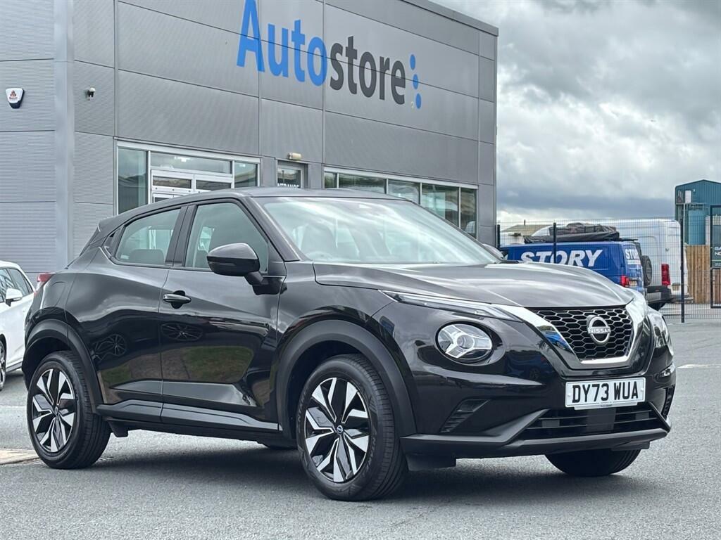 Nissan Juke 1.0 Dig-t Acenta Euro 6 Ss DY73WUA Black #3