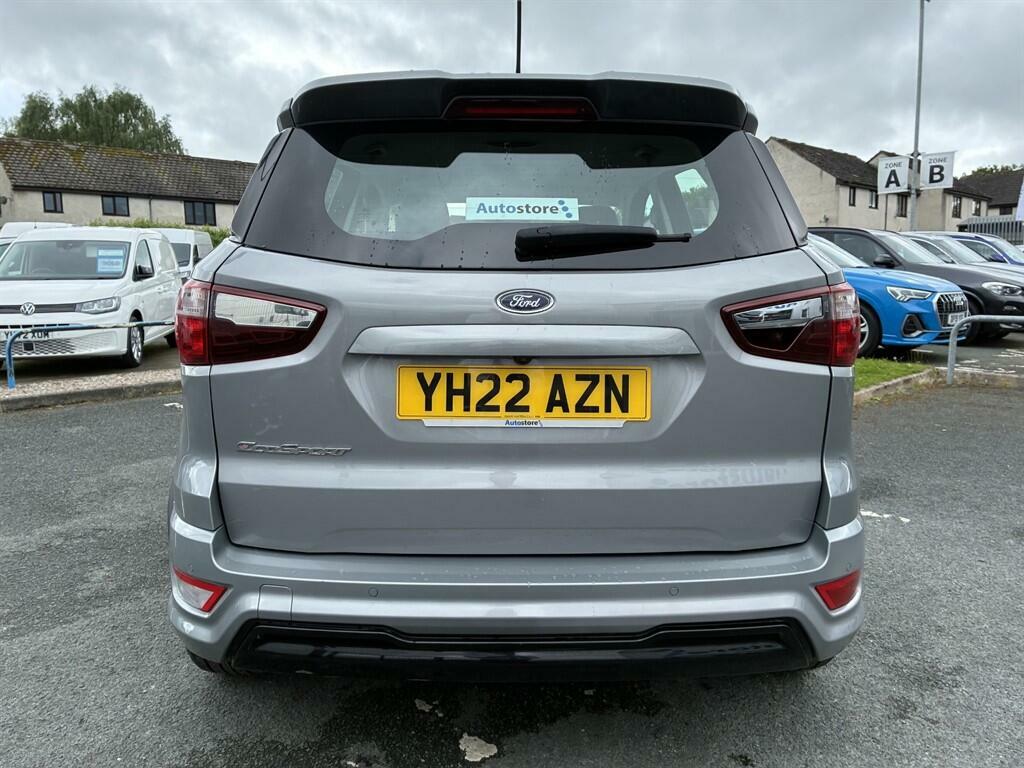 Ford Ecosport 1.0T Ecoboost St-line Euro 6 Ss YH22AZN Silver #5