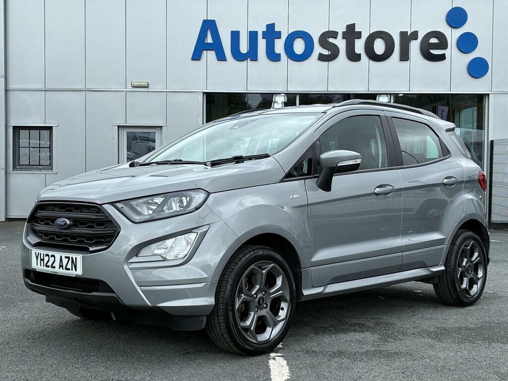Ford Ecosport 1.0T Ecoboost St-line Euro 6 Ss Silver