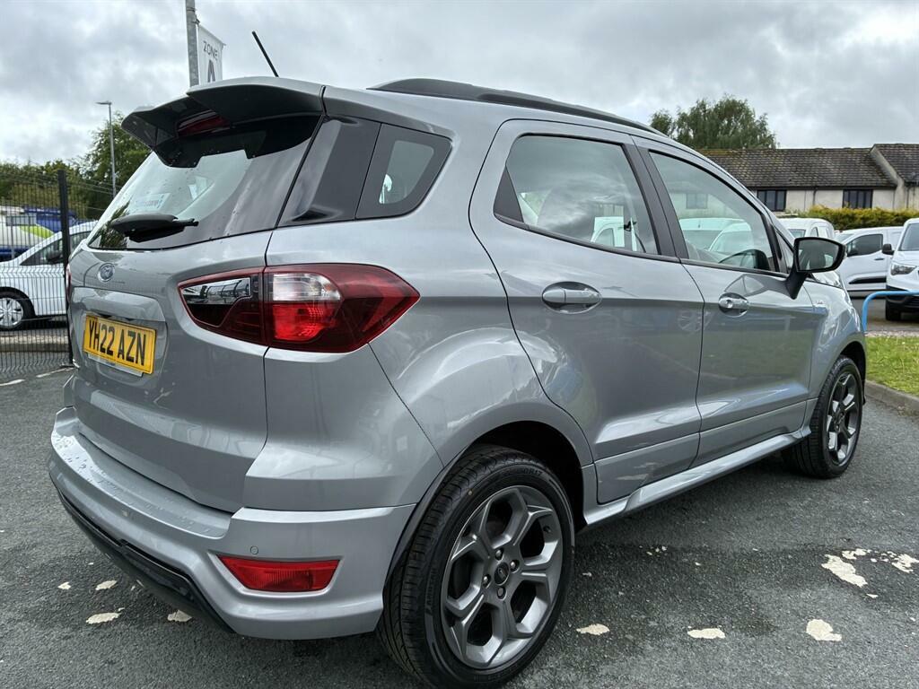 Ford Ecosport 1.0T Ecoboost St-line Euro 6 Ss YH22AZN Silver #6