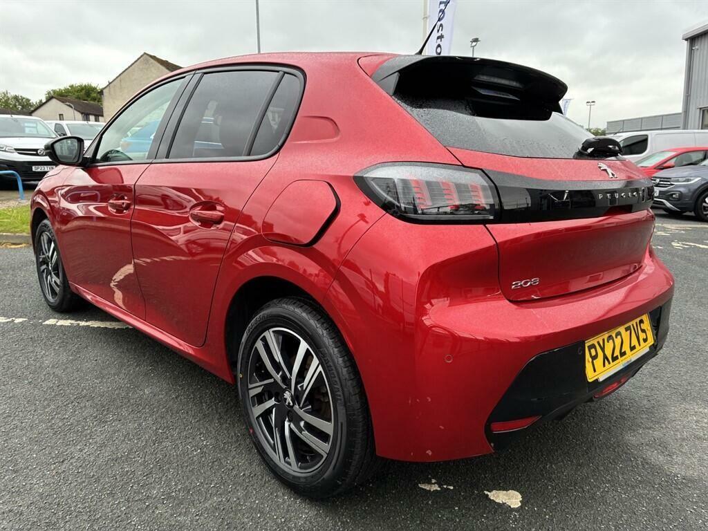 Peugeot 208 1.5 Bluehdi Allure Premium Euro 6 Ss PX22ZVS Red #3