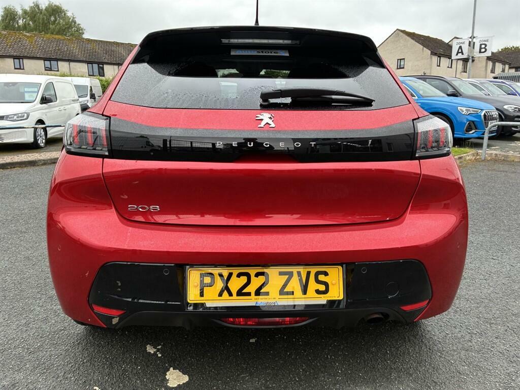 Peugeot 208 1.5 Bluehdi Allure Premium Euro 6 Ss PX22ZVS Red #4