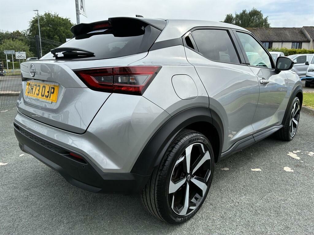 Nissan Juke 1.0 Dig-t Tekna Dct Euro 6 Ss DN73OJP Silver #6