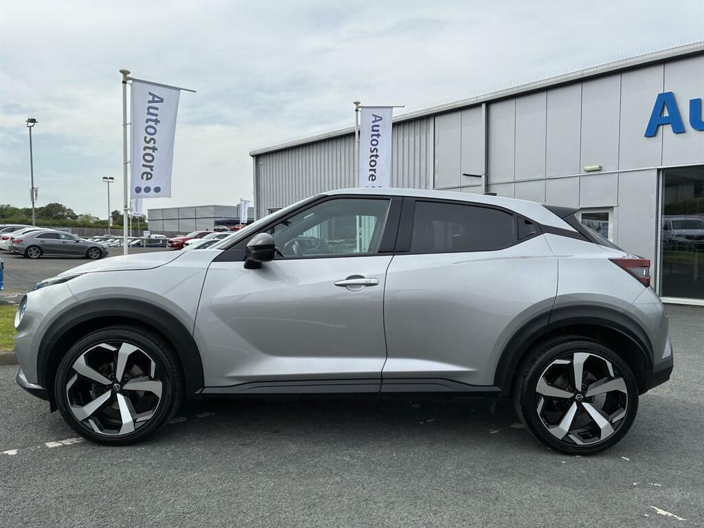 Nissan Juke 1.0 Dig-t Tekna Dct Euro 6 Ss DN73OJP Silver #3