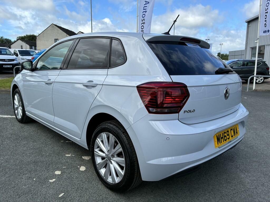 Volkswagen Polo Se Tsi Dsg Yellow #4