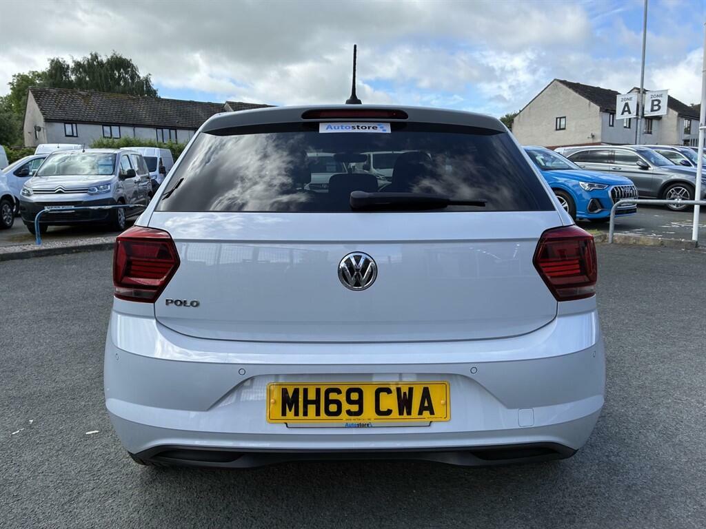 Volkswagen Polo Se Tsi Dsg Yellow #5