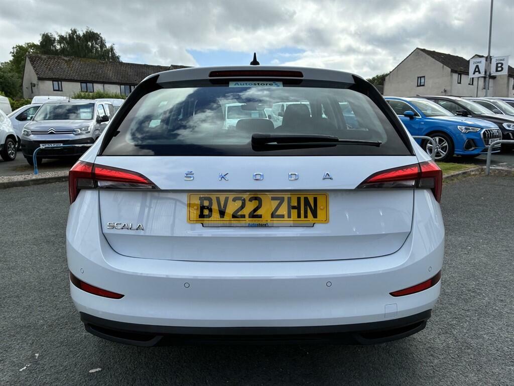 Skoda Scala 1.0 Tsi Se Dsg Euro 6 Ss White #5