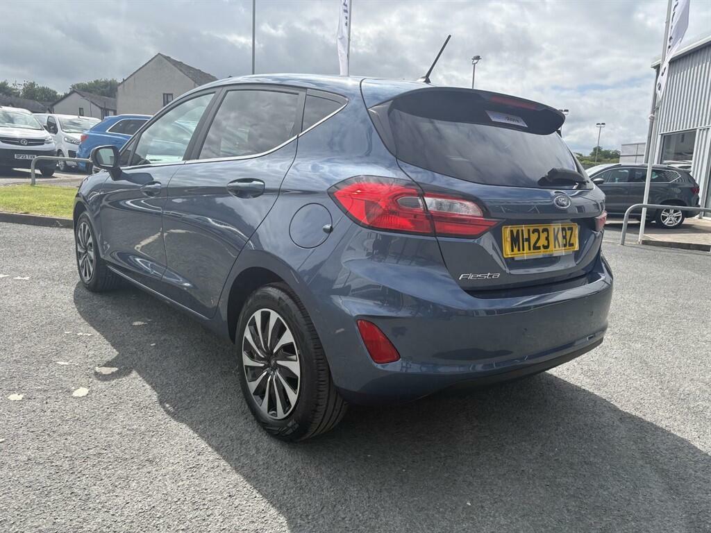 Ford Fiesta 1.0T Ecoboost Titanium Euro 6 Ss MH23KBZ Blue #4
