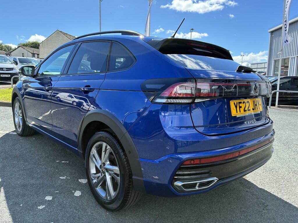 Volkswagen Taigo 1.0 Tsi R-line Euro 6 Ss YF22JHY Blue #4