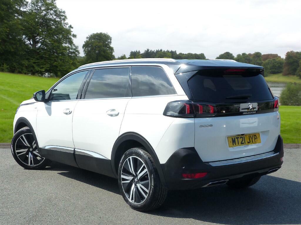 Peugeot 5008 1.2 Puretech Gt Premium Eat Euro 6 Ss MT21JYP White #2