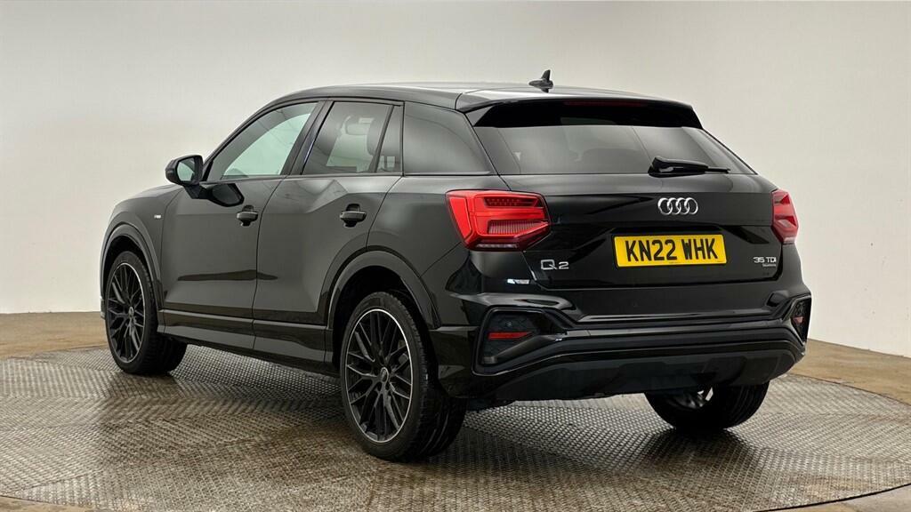 Audi Q2 2.0 Tdi 35 Black Edition S Tronic Quattro Euro 6 KN22WHK Black #4