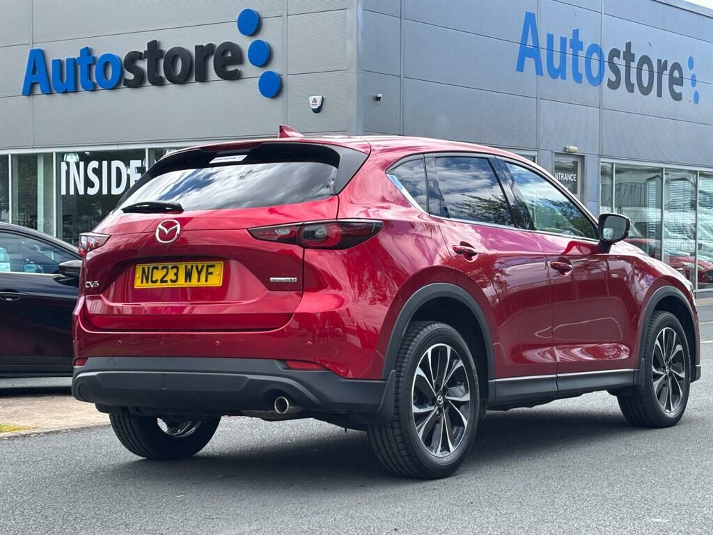 Mazda CX-5 Exclusive-line Red #4