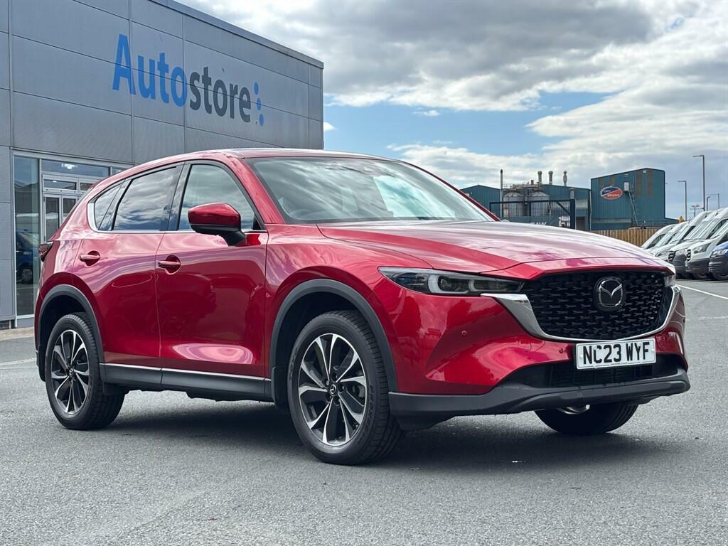 Mazda CX-5 Exclusive-line Red #3