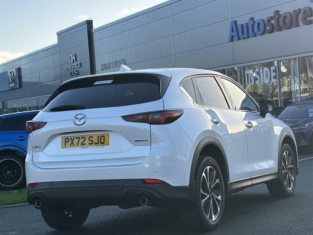 Mazda CX-5 Sport White #5