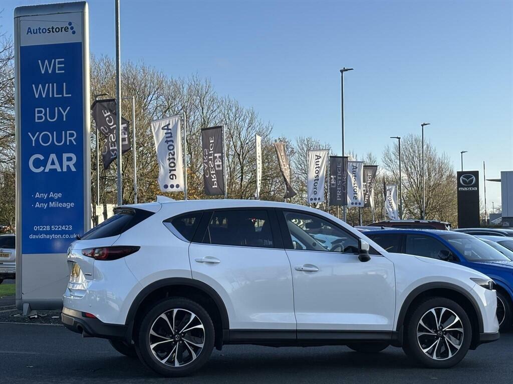 Mazda CX-5 Sport White #4