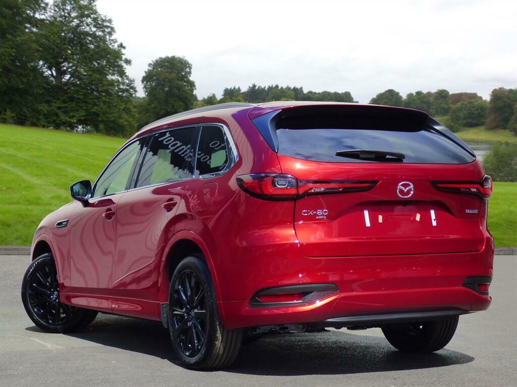 Mazda CX-80 2.5 E-skyactiv 17.8Kwh Homura Plus 4Wd Euro 6 Red #4