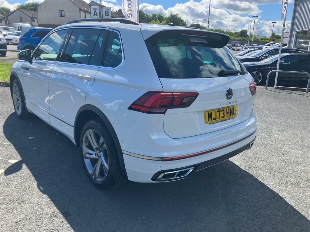 Volkswagen Tiguan 1.5 Tsi R-line Edition Dsg Euro 6 Ss MJ73HMU White #4