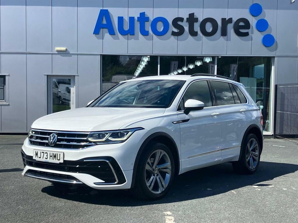 Volkswagen Tiguan 1.5 Tsi R-line Edition Dsg Euro 6 Ss MJ73HMU White