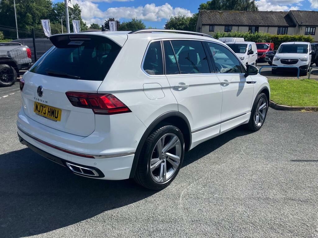 Volkswagen Tiguan 1.5 Tsi R-line Edition Dsg Euro 6 Ss MJ73HMU White #6