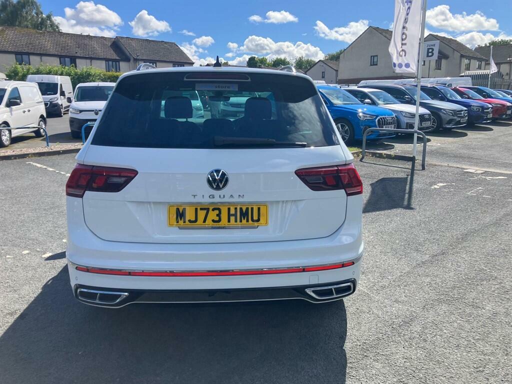 Volkswagen Tiguan 1.5 Tsi R-line Edition Dsg Euro 6 Ss MJ73HMU White #5