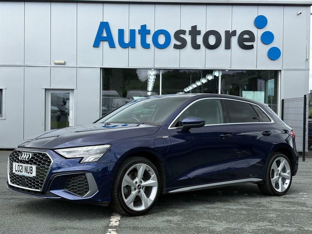Audi A3 1.4 Tfsie 40 S Line Sportback S Tronic Euro 6 Ss Blue