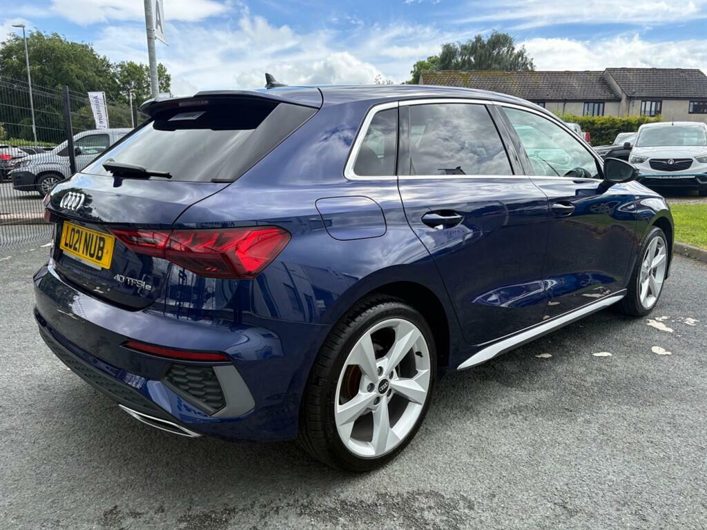 Audi A3 1.4 Tfsie 40 S Line Sportback S Tronic Euro 6 Ss LO21NUB Blue #6