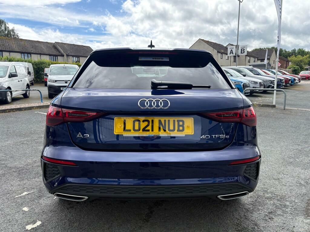 Audi A3 1.4 Tfsie 40 S Line Sportback S Tronic Euro 6 Ss LO21NUB Blue #5