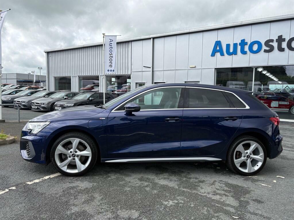 Audi A3 1.4 Tfsie 40 S Line Sportback S Tronic Euro 6 Ss LO21NUB Blue #3