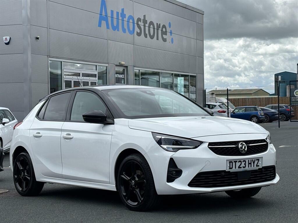 Vauxhall Corsa 1.2 Gs Euro 6 DT23HYZ White #3